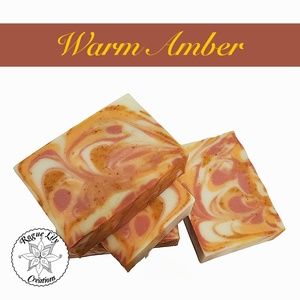 Artisan Clay Soap: Warm Amber